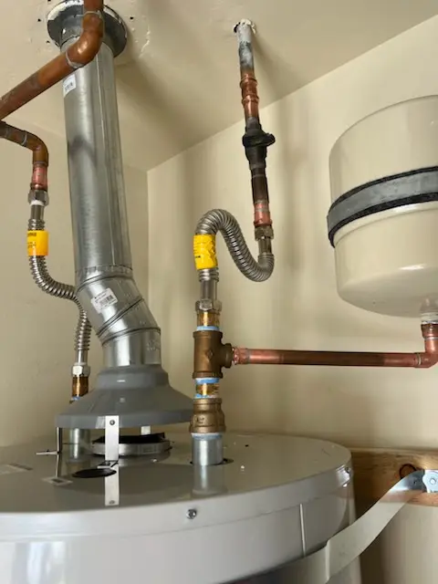 Water heater installation and plumbing repair in Waterford